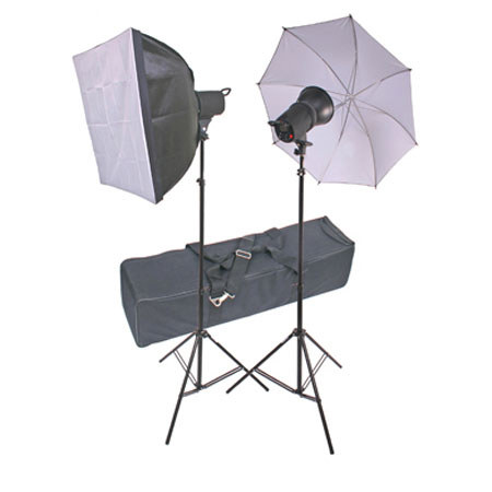RPS Studio 500 Watt/Second LED Digital 2 Monolite Kit