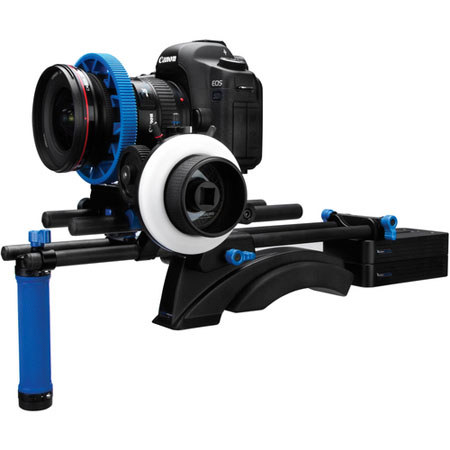 Redrock Micro eyeSpy Deluxe Bundle DSLR Hybrid Camera Rig microFollowfocus, Blue