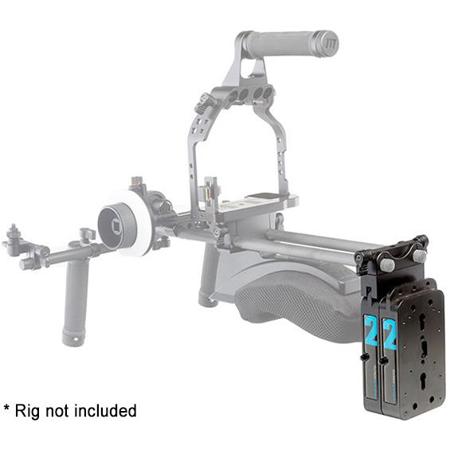 Redrock Micro microBalance QR 4lbs Vertical Weight Kit, Black