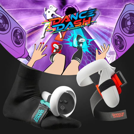 Rebuff Reality TrackStrap Set w/Dance Dash Steam Key for