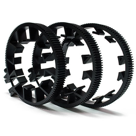 Redrock Micro LensGears Kit with 3 Lens A,B,C, Black