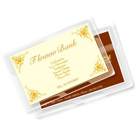 Royal Sovereign Security Key Card Size Laminating Film, 100 Pack