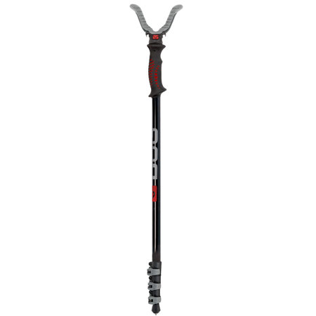 BOG Adrenaline Switcheroo Gun Rest Monopod, 22-68" Adjust, Lever Leg Locks,Black