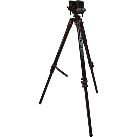 BOGgear Death Grip Clamping Shooting Aluminum Tripod, Black