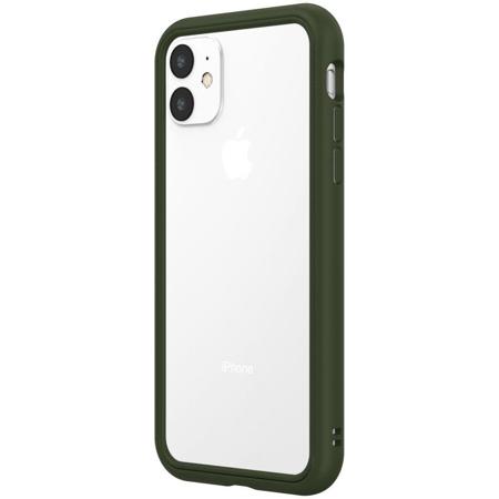 RhinoShield CrashGuard NX Modular Bumper Case for iPhone 11/XR, Camo Green