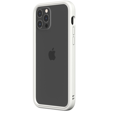 RhinoShield CrashGuard NX Modular Case w/White Frame+Rim for iPhone 12/12 Pro