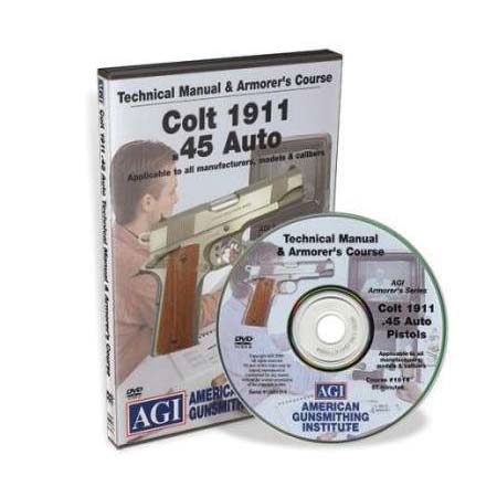 Gun Video Colt 1911 Auto, Features Pistol Reassembly