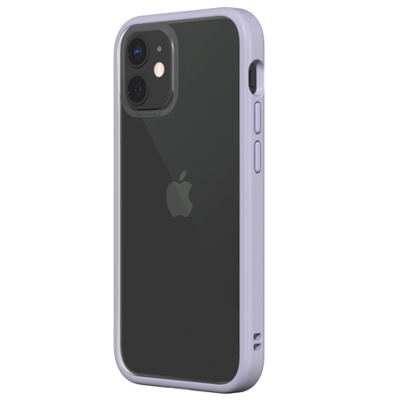 RhinoShield Mod NX Bumper Case with Lavender Frame+Rim for iPhone 12 Mini