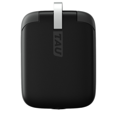 Rolling Square TAU 1400mAh 3-In-1 Power Bank, Charcoal Black