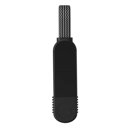 Rolling Square inCharge X 6-In-1 Charge and Data Cable, Lava Black