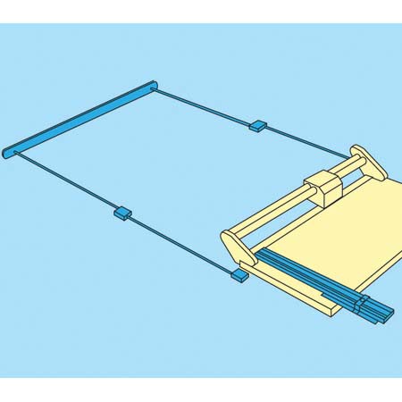 Rotatrim Multi-Cut End Stop for 24in Paper Cutters