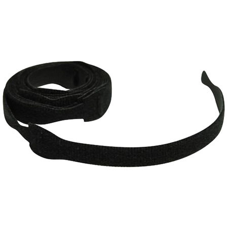 Rip-Tie Lite 1/2x8" Light-Duty Strap, 10/Pack, Black