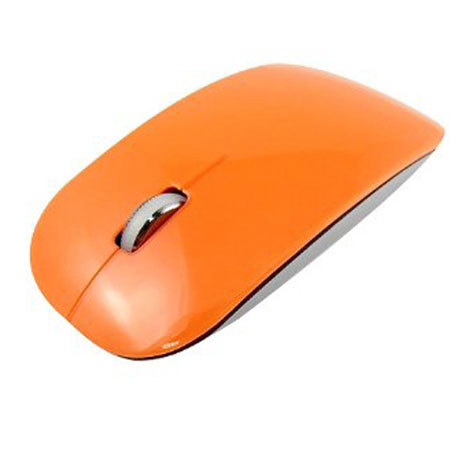 Rocksoul MS-102 Bluetooth Laser Mouse for MAC/PC, Orange - Adorama