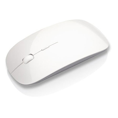 Rocksoul MS-102 Bluetooth Laser Mouse for MAC/PC, White