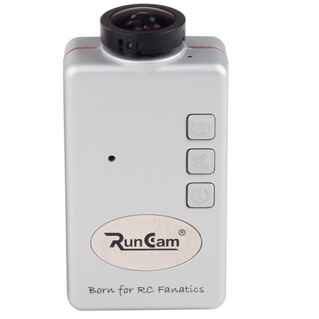 RunCam 3MP Full HD 1080P Wide Angle Mini FPV Camera, Silver
