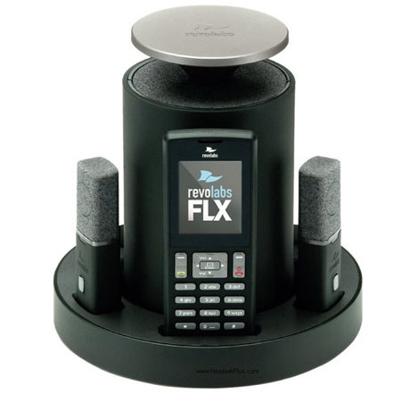 FLX 2 Wireless Conference System with One Omnidirectional and One Wearable Microphones