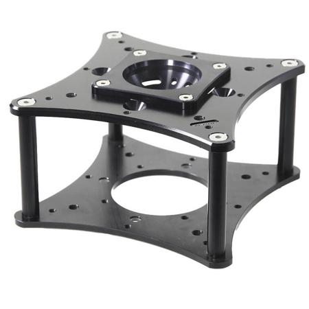 RigWheels 4" Camera Riser with 75mm Adapter, 100 Lbs Capacity
