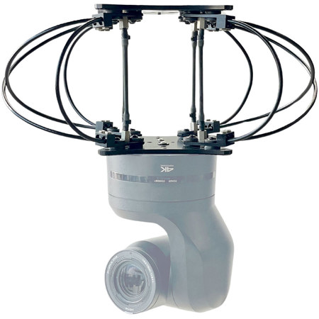 RigWheels PT-Zero Hanging Camera Vibration Isolator, Black