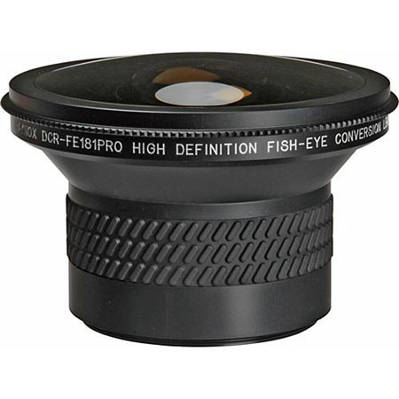 Raynox DCR-FE 181 Pro HD 180 Degree Fish-Eye Lens, 62mm