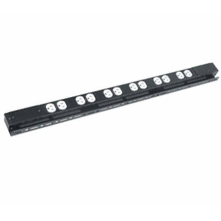 Raxxess Low Profile 6 Duplex 20A, 120V Power Strip with 1 Circuit
