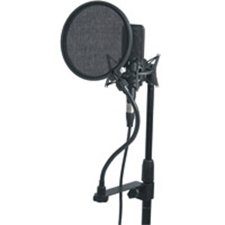 Raxxess 6" Pop Filter with Goose Neck and Clamp