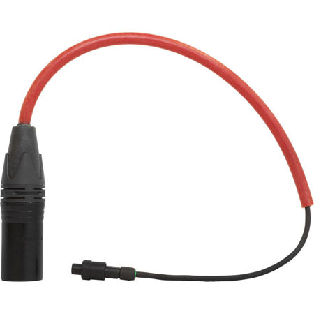 Rycote Cyclone 16" Schoeps LEMO to XLR-3M Cable, Red Silicone Sleeve