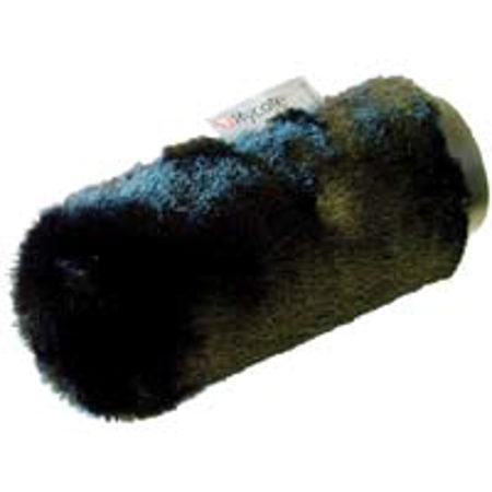 Rycote Camera Mounted Softie, Short Hair Wind Diffusion, 12cm Long with Small Hole, Front Only.