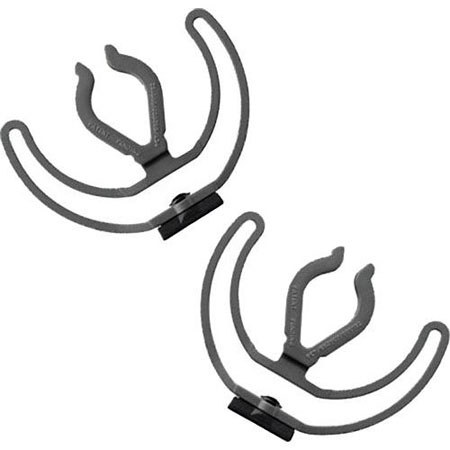 Rycote Universal 19-25mm Lyres Upgrade Set of 2, Grey 042216