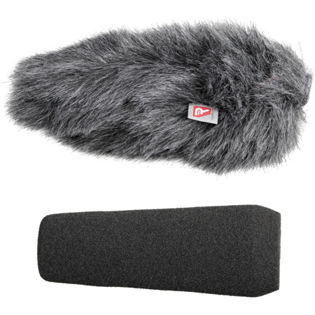 Rycote 10cm Large Hole SGM Foam with 24mm/25mm Windscreen