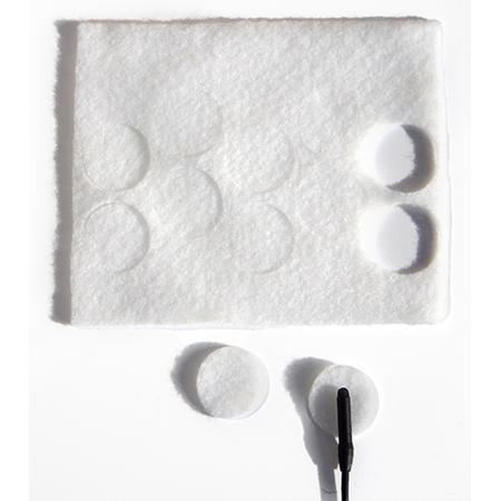 Rycote 065103 Undercover with Stickies and 30 Fabric Discs for Lavalier Microphones, 30 Uses, White