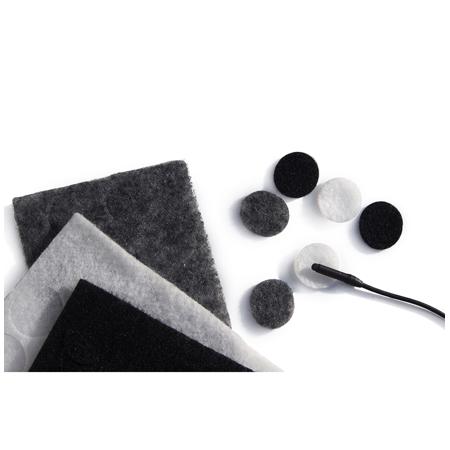 Rycote 065103 Undercover Stickies and 30 Disc, White