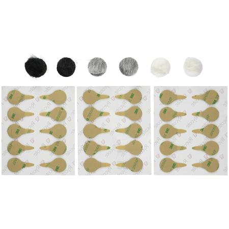 Rycote 065505 Overcovers, 30 Stickies and 6 Fur Disc