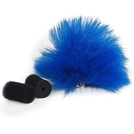 Rycote Lavalier Windjammer for Lavalier Microphones, Pair, Blue