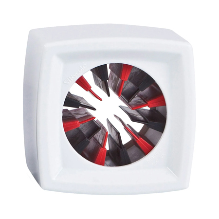 Rycote Square Mic Flag for Reporter Mics Ranging 19 to 38mm (0.74-1.49"), White