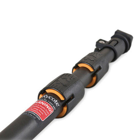 Rycote G3 3-Section Carbon Fiber Boom Pole, 1.63m Extended Length