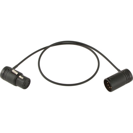 Rycote Cable Techniques 18" Low-Profile XLR-5 Stereo Cable for Camera-Mounted Stereo Microphones