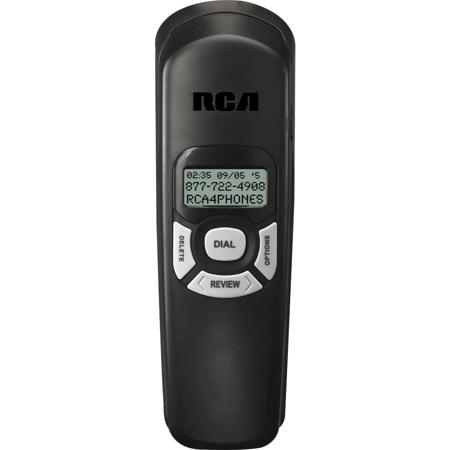 RCA Slim-Line Caller ID Corded Telephone, Black