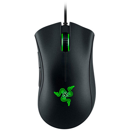 Razer DeathAdder Essential Wired RGB Gaming Mouse, Black