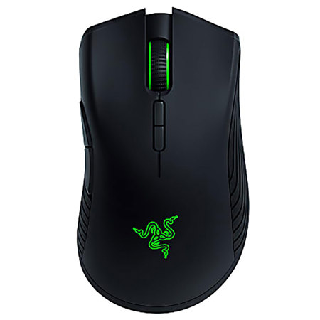 Razer Mamba Wireless RGB Gaming Mouse, Black/Chrome