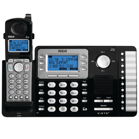 RCA 25212 Digital DECT 6.0 Handsets Cordless Expandable Phone System