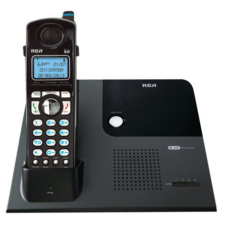 RCA ViSYS 4-Line DECT 6.0 Desktop Cordless Phone