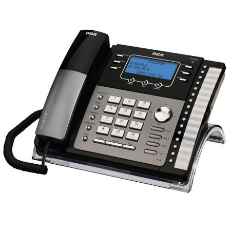 RCA ViSys 4-Line Expandable System Phone with Intercom