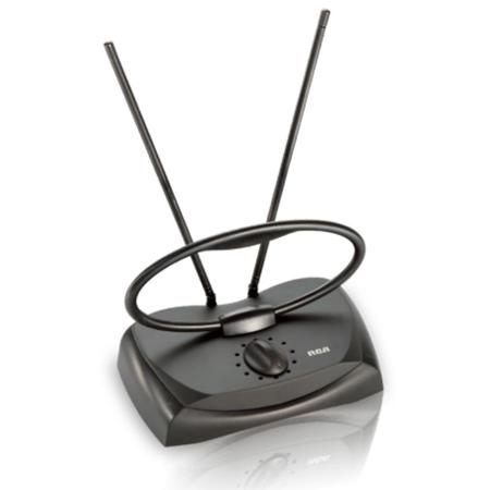 RCA 12 Position Durable Passive Indoor FM and HDTV Antenna