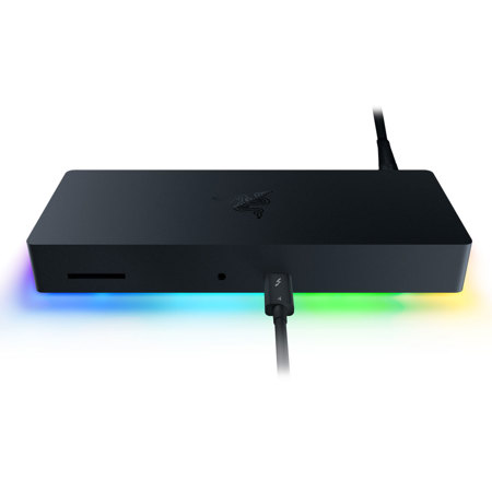 【激安大特価！】 Razer Adorama - Black Chroma, Dock 4 Thunderbolt PCケーブル・コネクタ