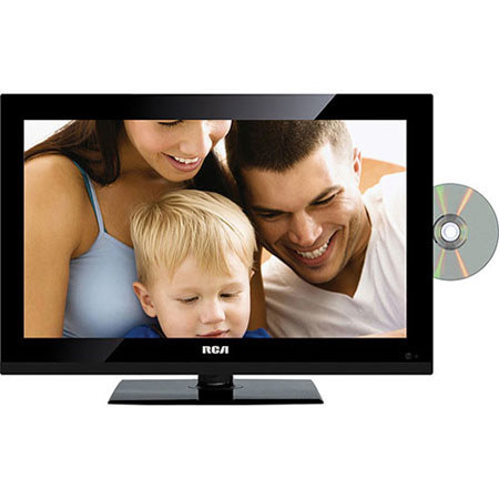 RCA 15.6in AC/DC LED Backlit Active Matrix LCD TV/DVD