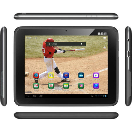 RCA DMT580DU 8" 8GB Dual-Tuner Tablet with Mobile TV