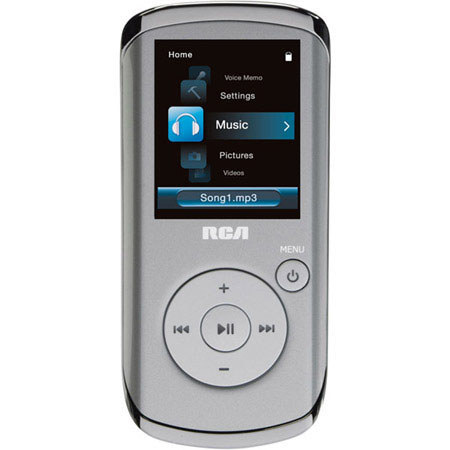 RCA M4102 2GB Opal MP3 Player with FM Radio