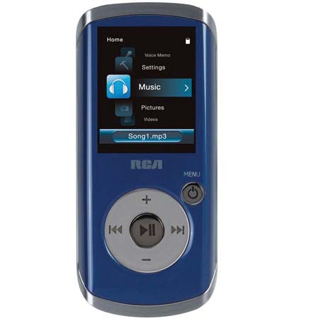 RCA M4204 Opal 4GB Portable Audio/Video/MP3/MP4 Player with 1200 Songs Storage Capacity