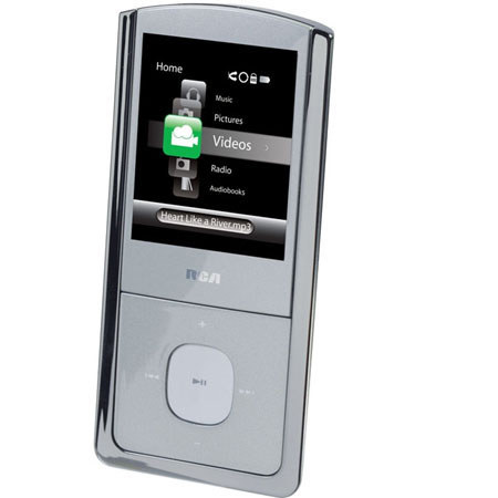 RCA M4304 4GB Digital Media Player w/FM Radio,2in Dsply