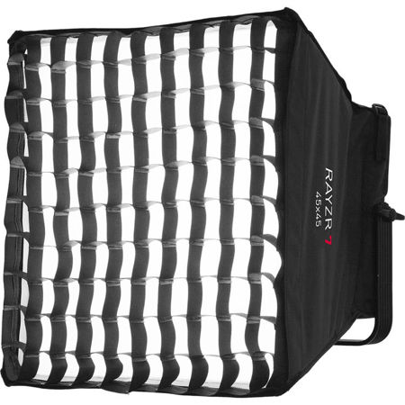 Rayzr 7 Rayzr R7-45 17.7 x 17.7" Softbox with Grid for Lights (without Bracket)